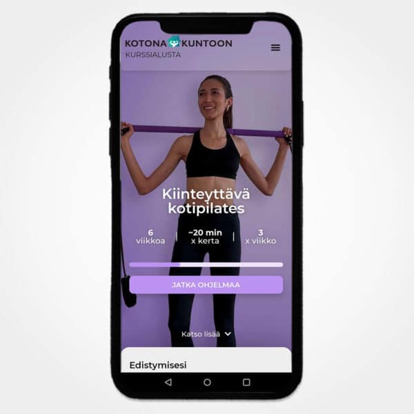 Kiinteyttävä kotipilates