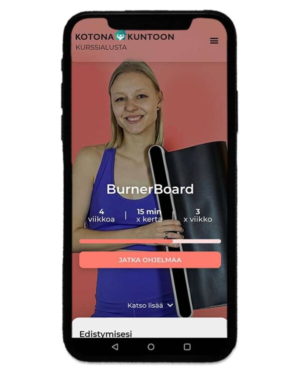 Burnerboard – Kiinteät pakarat ja reidet